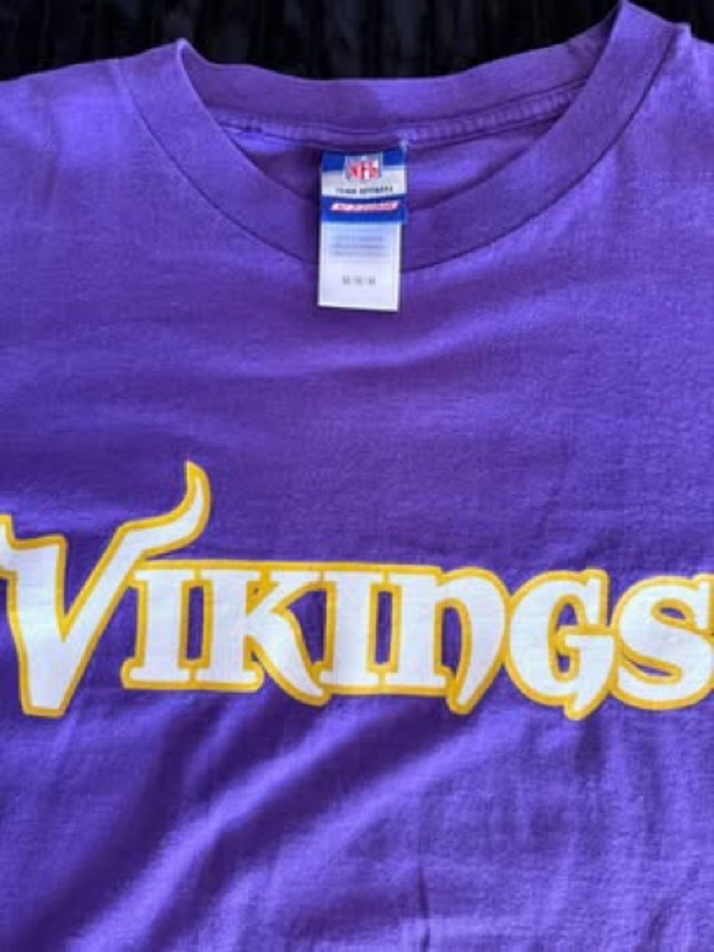 Reebok Minnesota Vikings NFL Team Apparel T-Shirt - Size Medium